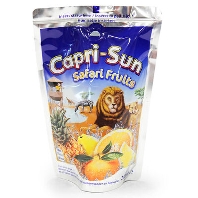 safari met fruitsap