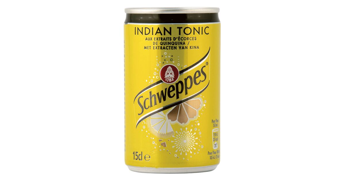 Schweppes Tonic X Cl Blik Tonic Frisdrank Den Tips